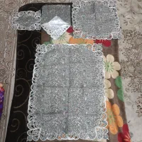 سجاده،جای قران طرح ترمه زر باف کاملا نو تبرک کربلا