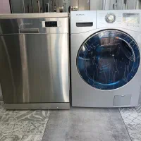 ماشین لباسشویی9کیلویی دوو ماشین ظرفشویی ۱۴نفره دوو