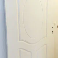 دو عدد درب چوبی بدون قفل و چهارچوب