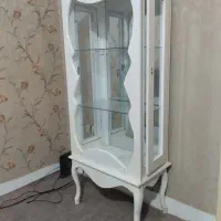 بوفه چوب شیشه