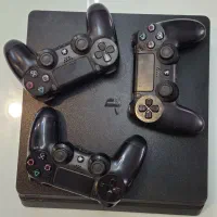 PS4 Slim|کنسول، بازی ویدئویی و آنلاین|اصفهان, تخت فولاد|دیوار