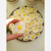 شمع گل رو آبی