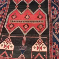 قالیچه دستبافت.کناره دستبافت ملایر