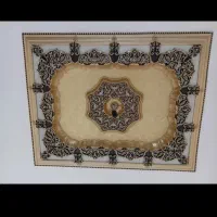گل سقف دور لوستری