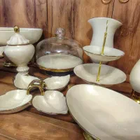 ست پذیرایی میوه خوری شیرینی خوری شکلات خوری ۹تیکه