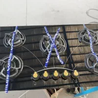اجاق گاز صفحه ای ۵ شعله ( رومیزی) شیشه ای