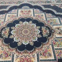 جفت قالی ۱۲متری ۱۲۰۰شانه ترکم۳۶۰۰دوازده رنگ