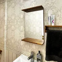 آینه سرویس بهداشتی