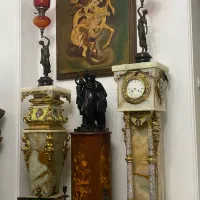 ساعت و پایه فرانسوی