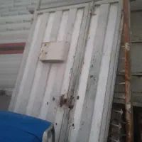 درب حیاط ورق زخیم