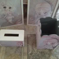 دوعددتابلو وجادستمال کاغذی