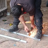 .جوشکاری سیارنصب منبع اب لوله کشی اب وتعمیرکولرابی