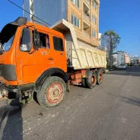بنز کمپرسی ۲۶ تن مدل ۱۹۷۵ - فنی به شرط و آماده کار