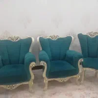 مبل سلطنتی 9 نفره و میز غذا خوری
