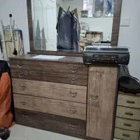 دراور ۶ کشو همراه آیینه بزرگ و یک صندلی