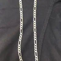 دو عدد زنجیر نقره مردانه