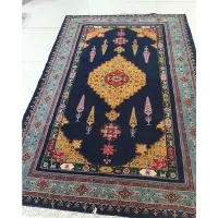 فرش 6 متری دستباف و چله و گل ابریشم