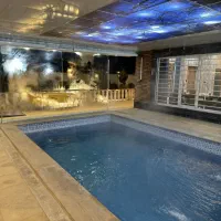 اجاره باغ‌ ویلا استخر سرپوشیده آبگرم چهارفصل