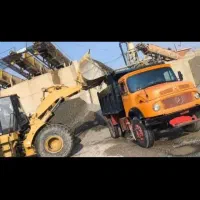 پخش بهترین آجر دومک و شن ماسه مخلوط نخودی