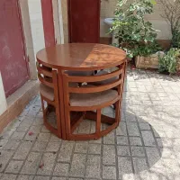 میز غذاخوری چوبی درحدنو