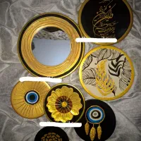 دیوارکوب سفالی برجسته