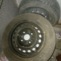 دوعدد رینگ با لاستیک پراید