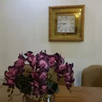ساعت و گلدون