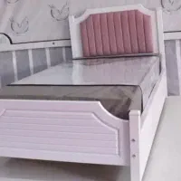 تخت یک نفره رز سفید