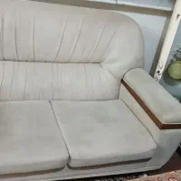 مبل ترکیه ای چهار نفره همراه سه تا پافر