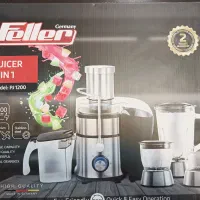 آبمیوه‌گیری چهار کاره فلر اصل آلمان مدل PJ1200