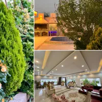 باغ ویلای ۱۲۰۰متری سرسبز خانوادگی * استخر و آب‌نما