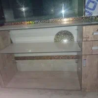 میزپیشخوان کمد ام دی اف رگال تیله ای چوب لباسی