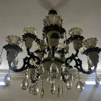 یک جفت لوستر برنجی ۱۰ شاخه