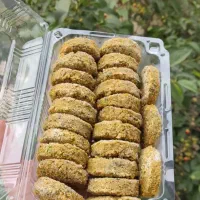 فلافل خونگی قالب زده