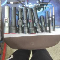 چراغ قوه شارژی و باتری‌خور