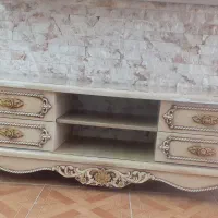 میز تلویزیون چوبی