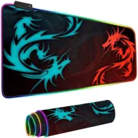 موس پد گیمینگ Glowing Cool RGB سایز بزرگ 40*90