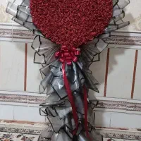 ربانی|گل مصنوعی|قم, خاکفرج|دیوار