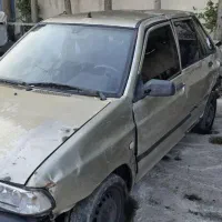 پراید صندوق دار مدل ۱۳۸۷ تصادفی
