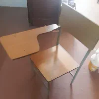 صندلی دسته دار دانش آموزی mdf