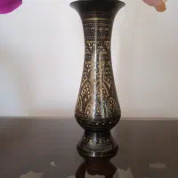گلدان برنجی پاکستانی قدیمی