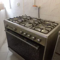 گاز فر‌دار، تمام استیل ۵ شعله