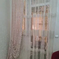دو عدد پرده با والان