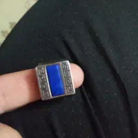 انگشتر باسنگ لاجورد