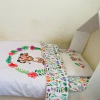 ‌تخت  و روتختی بچه گانه