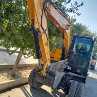 مینی بیل لاستیکی اجاره و فروش