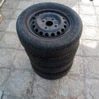لاستیک پراید همراه با رینگ