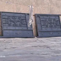 درب حیاط بزرگ