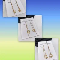 گوشواره بخیه با طرح های متنوع و جذاب