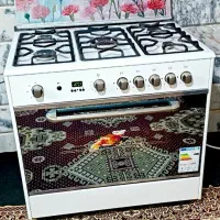 اجاق گاز 5 شعله فردار فندک و ترموکوبل دار پیلوت